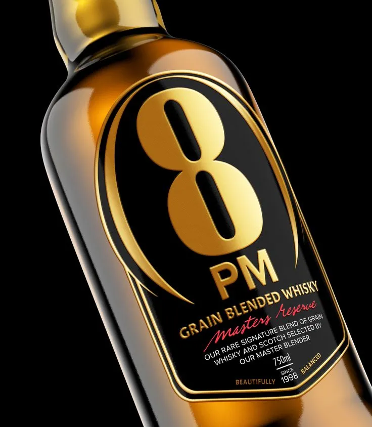 8PM Whisky Rebranding and Packaging Design by Firstbase.webp