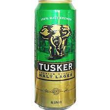 Beer Can Tusker Malt 500ml