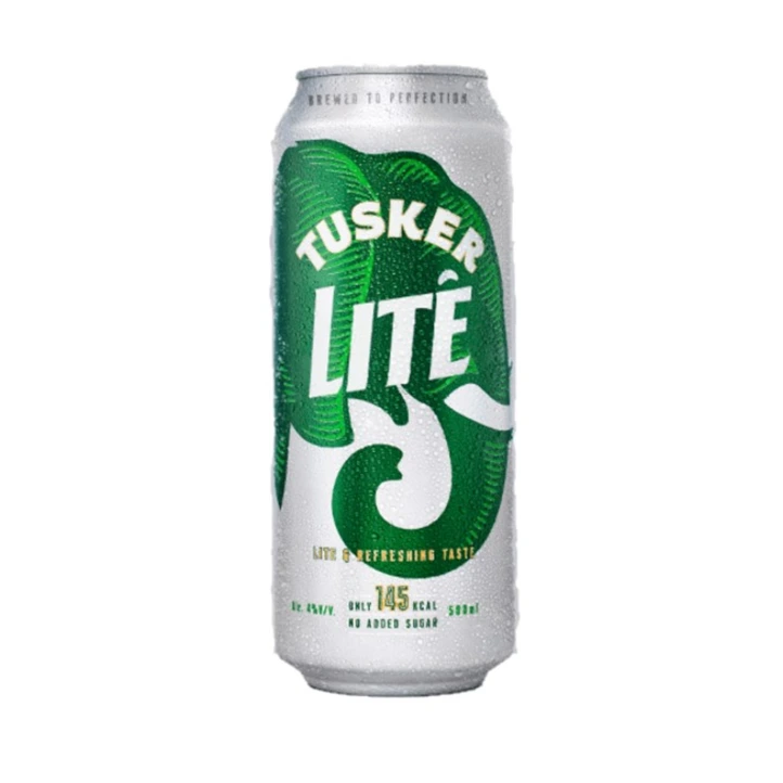 [BL1474] Beer Can Tusker Lite Can 500ml