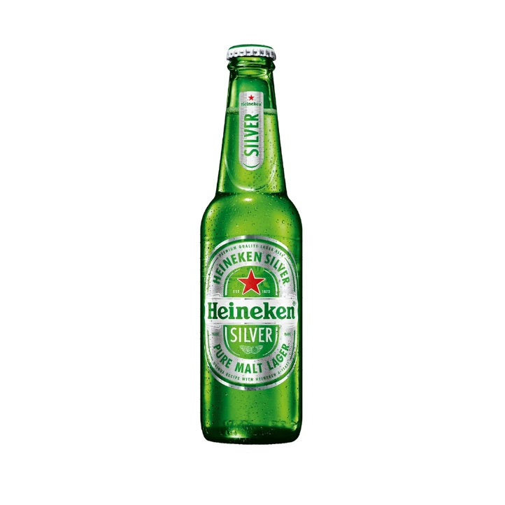Heineken Silver Beer Bottle 330ml