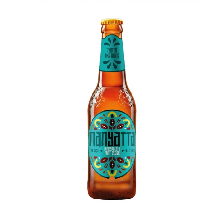 Manyatta Pineapple & Mint Cider 330ml